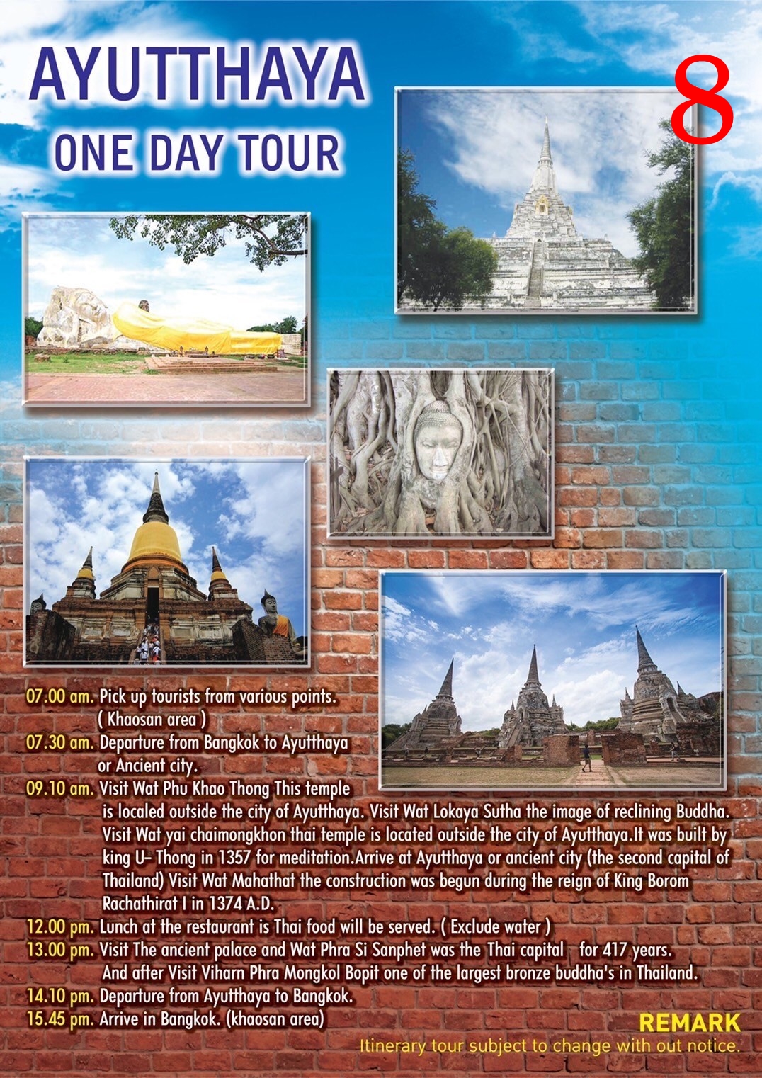 AYUTTHAYA FULL DAY + LUNCH